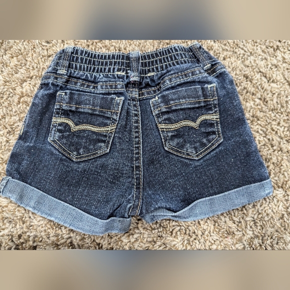 2t shorts cat & jack glitter jean and lace eyelet - Picture 6 of 10